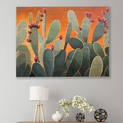 Cactus Wall Graphic Art