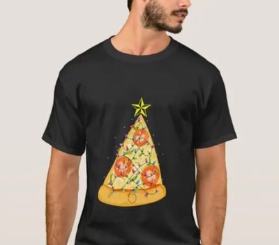 Christmas Pizza Shirt