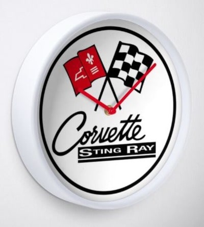 Corvette Stingray Clock