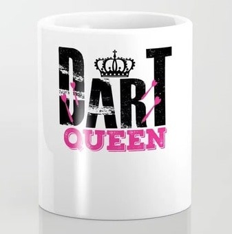 Dart Queen Coffee Mug