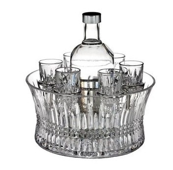 Diamond Vodka Set In Chill Bowl