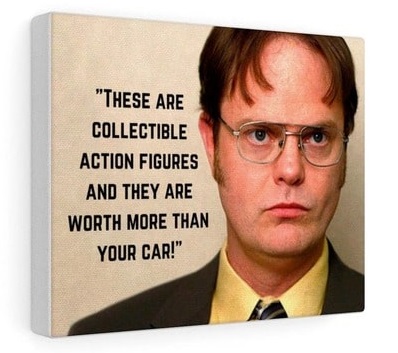 Dwight Quote on Canvas