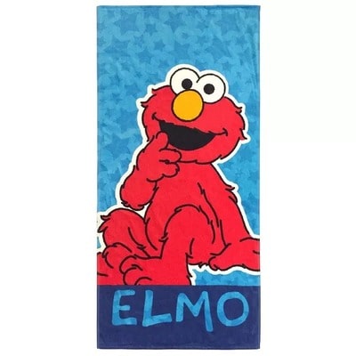 Elmo 100% Cotton Beach Towel