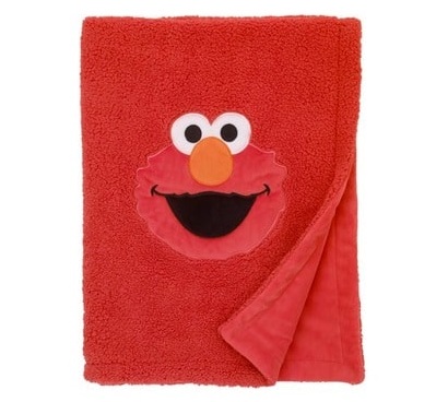 Elmo Soft Plush Toddler Blanket
