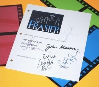 Frasier Pilot Episode The Good Son Script Autographed