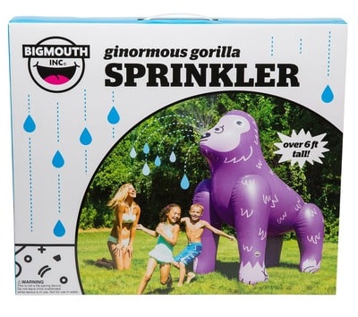 Gorilla Sprinkler for Kids