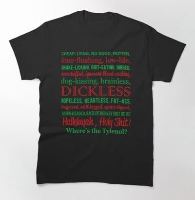 Griswold Holiday Rant T Shirt