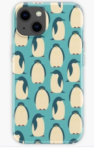 Happy Penguins iPhone Case