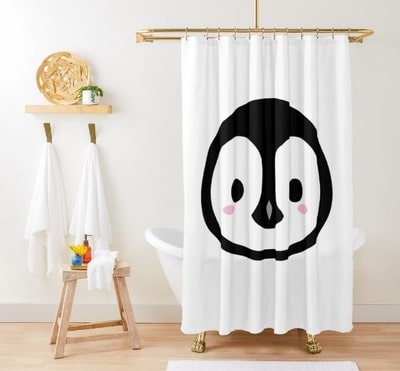 Emperor Penguin Shower Curtain