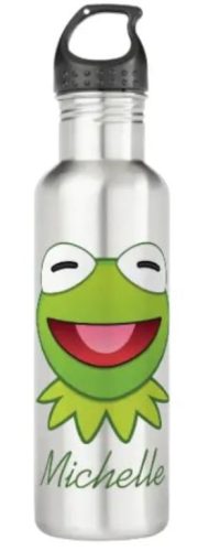 Kermit The Frog Personalized Stainless Steel Water Bottle