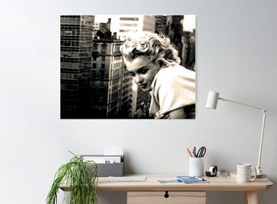 Marilyn Takes Manhattan Iconic Poster