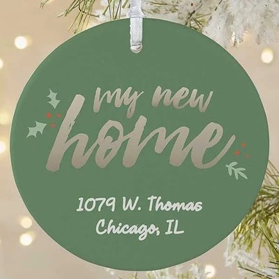 New Home Personalized Ornament