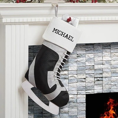 Personalized Hockey Skate Stocking