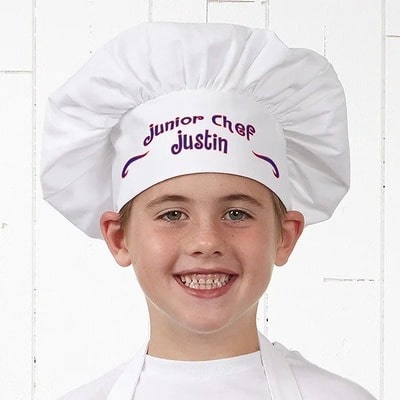 Personalized Junior Chef Hat
