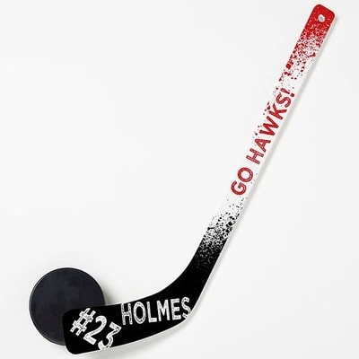 Personalized Plastic Mini Hockey Stick