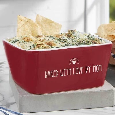 Personalized Small Square Baking Dish