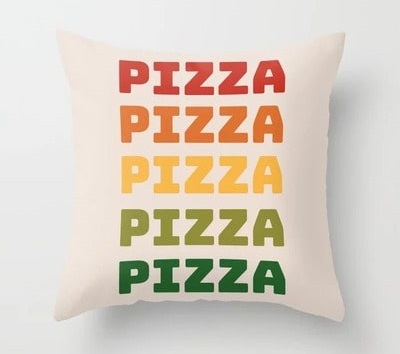 Pizza Throw Pillow