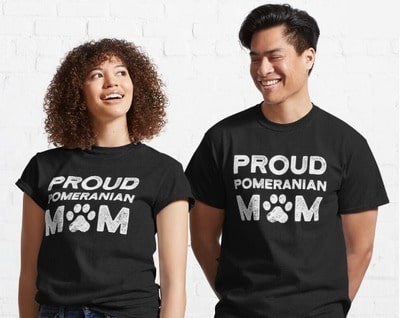 Proud Pomeranian Mom T-Shirt