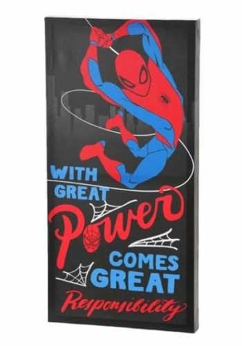 Spider-Man Power Inspirational Wall Art