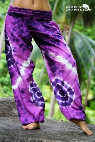 Tie Dye Hippie Yoga Trousers