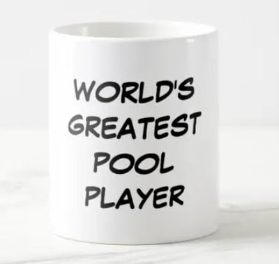 World's Greatest Pool Player Mug