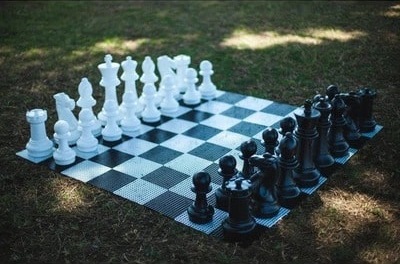 Giant Plastic Chess Pieces for Outdoors