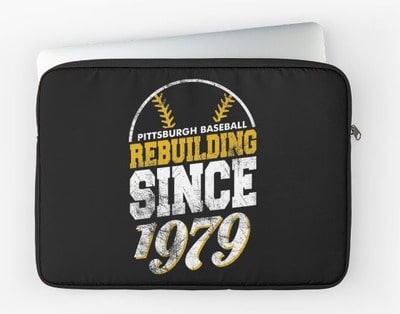 Pittsburgh Baseball Laptop Sleeve