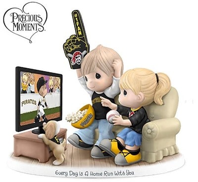 Pittsburgh Pirates Fan Porcelain Figurine