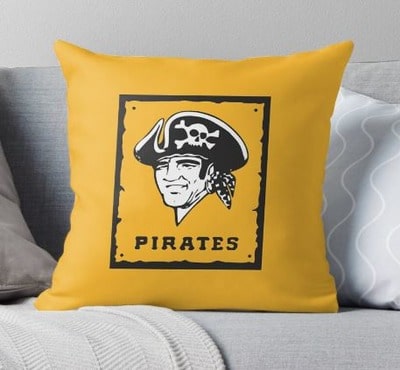 Pittsburgh Pirates Throw Pillow