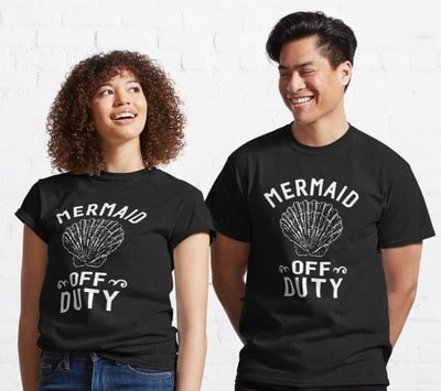 Mermaid Off Duty Shirt T-Shirt