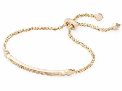 Ott Adjustable Chain Bracelet in Gold
