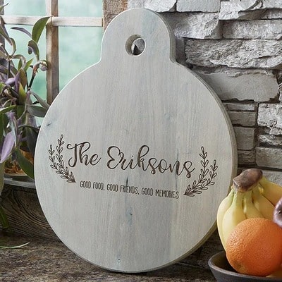 Rustic Farmhouse Personalized Serving Paddle
