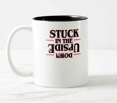 Stranger Things Upside Down Coffee Mug