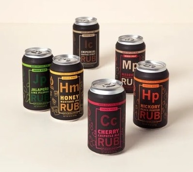 Beer Infused Rubs 6 Pack