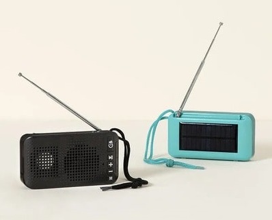 Solar Powered Speaker and Radio