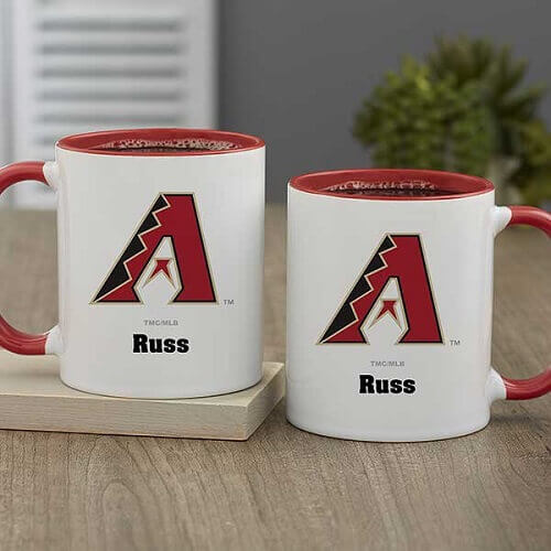 Arizona Diamondbacks Personalized Coffee Mug