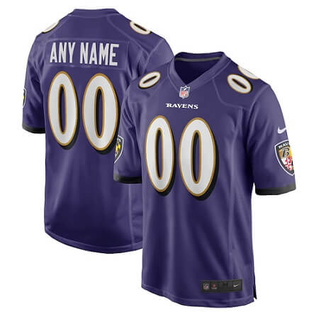 Baltimore Ravens Nike Personalize Game Jersey