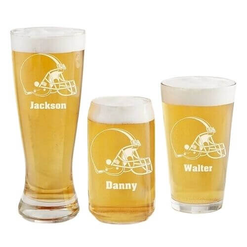 Cleveland Browns Personalized Beer Glass