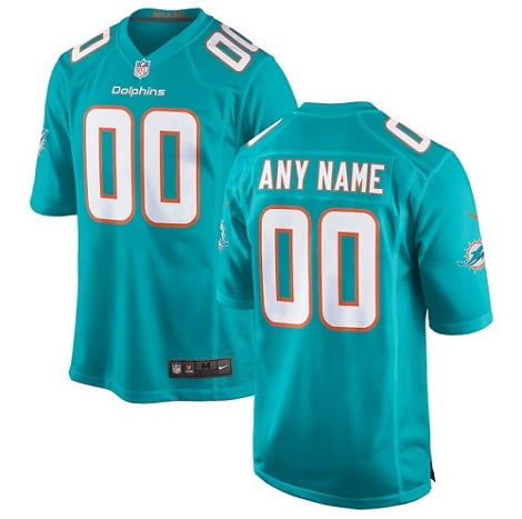 Miami Dolphins Nike Custom Game Jersey