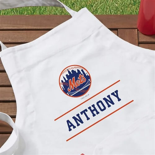 New York Mets Personalized Apron