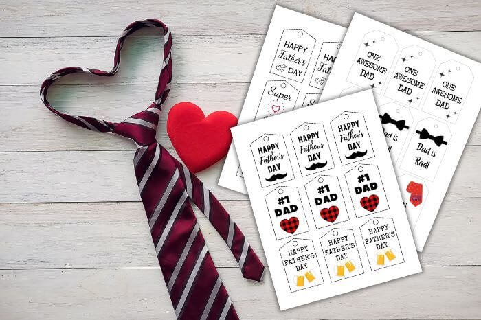 Free Printable Father’s Day Gift Tags