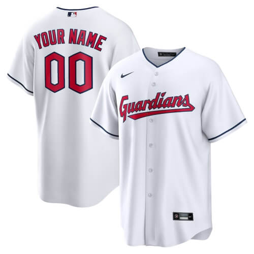 Cleveland Guardians Nike Replica Custom Jersey - Cleveland Guardians Gifts