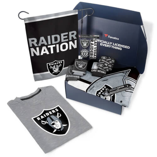 Las Vegas Raiders Tailgate Game Day Essentials Gift Box