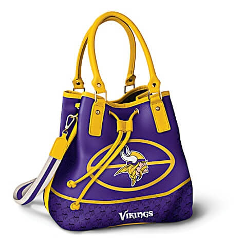 Minnesota Vikings Bucket Handbag