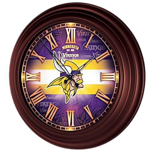 Minnesota Vikings Wall Clock