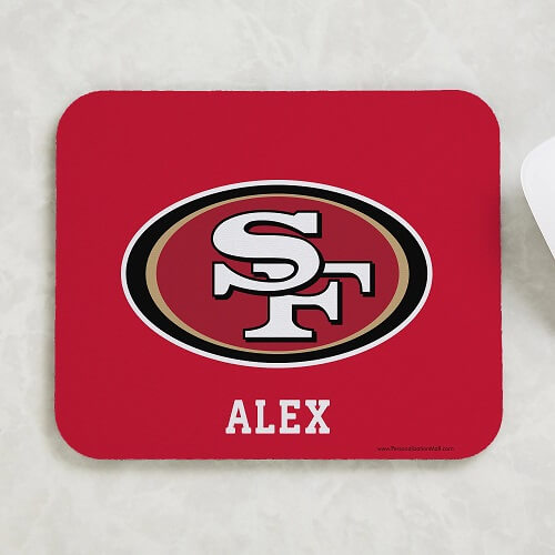 San Francisco 49ers Personalized Mouse Pad
