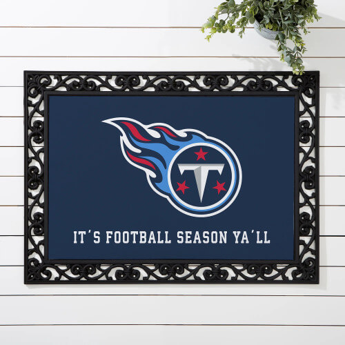 Tennessee Titans Personalized Doormat