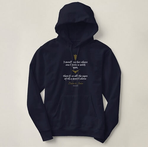 Arwen One Lifetime With You Quote Hoodie