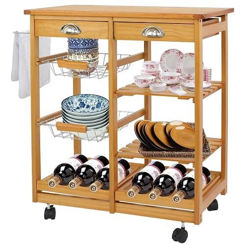 Kitchen Cart Organizer - Gifts for Organized People