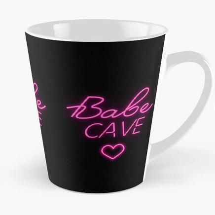Babe Cave Neon Coffee Mug
